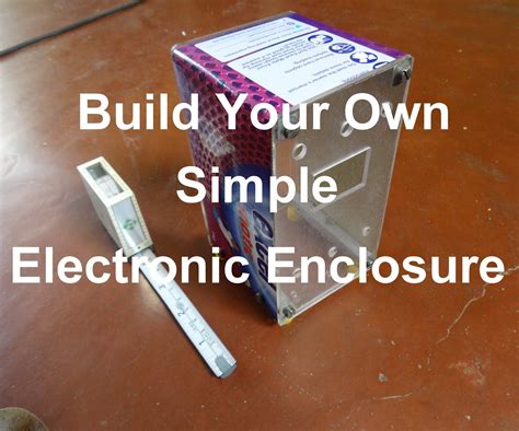 diy electronics enclosure plans